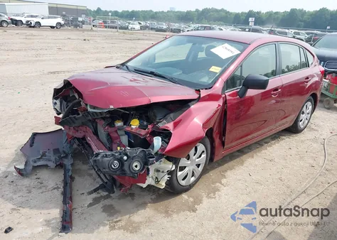 2016 Subaru Impreza из США, поврежденный, VIN JF1GPAA65G8219220